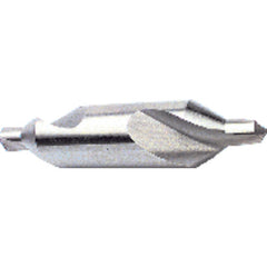 #6 × 3″ OAL 60 Degree HSS Plain Combined Drill and Countersink Bright Series/List #1495 - USA Tool & Supply