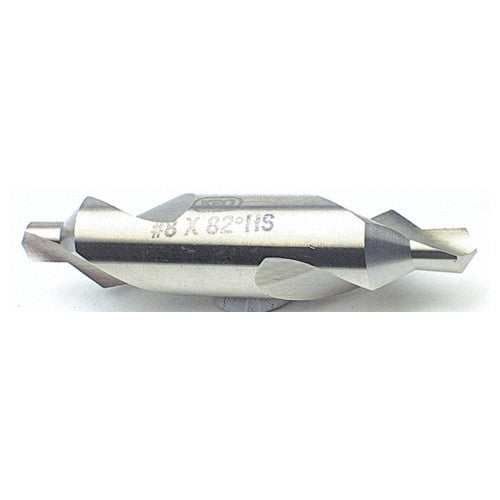 ‎#4.5 × 2-1/2″ OAL 82 Degree HSS Plain Combined Drill and Countersink Uncoated - USA Tool & Supply