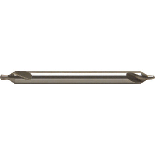 #1 × 4″ OAL 60 Degree HSS Long Combined Drill and Countersink Uncoated - USA Tool & Supply