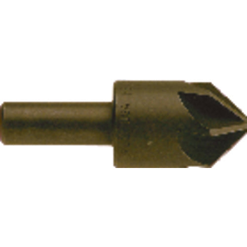 ‎3/8 Size-1/4 Shank-90° 6 Flute Countersink - USA Tool & Supply