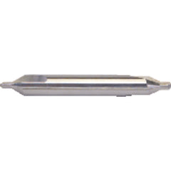 ‎#1 × 1-1/2″ OAL 60 Degree Carbide Plain Combined Drill and Countersink Uncoated - USA Tool & Supply