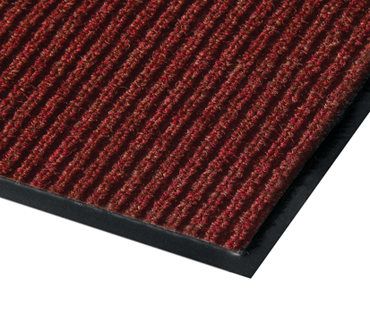 3'x10' Red Rib Carpet Entry Mat - USA Tool & Supply