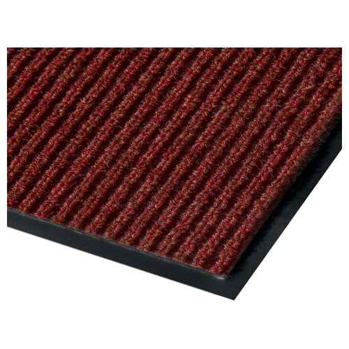 2 feet × 3 feet Red Rib Carpet Entry Mat - USA Tool & Supply