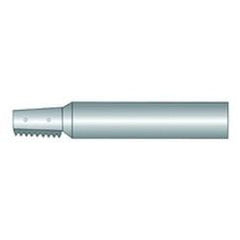 13MM STRAIGHT SHANK 1 FLUTE PIPE - USA Tool & Supply