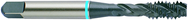 1/4-20 Dia. - H3 - 3 FL - Spiral Flute Modi Bottom Super HSS Tap Steam Oxide - USA Tool & Supply