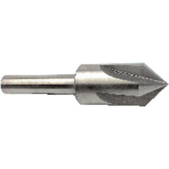 ‎1/2″ Size-1/2″ Shank-60° 4 Flute Machine Countersink - USA Tool & Supply