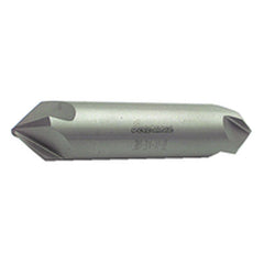 ‎1/4″ Size-2″ OAL-82° 2/4 Flute Double End 3N1 Drill Point Countersink - USA Tool & Supply