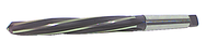 1/2 Dia-HSS-Taper Shank/Spiral Flute Construction/Bridge Reamer - USA Tool & Supply