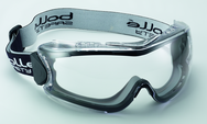 180° GOGGLE, Clear Lens, BLK& GRY Fr - USA Tool & Supply