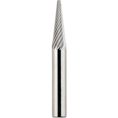 ‎List No. 597 - SM-1 - Carbide Burr - Single Cut - Made In USA