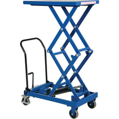 Premium Double Scissor Cart 300 19.5 × 33 - Exact Industrial Supply