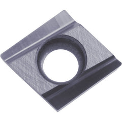 CCET 21502 J PR1225, 0.004″ Corner Radius, 3/32″ Thick, 1/4″ Inscribed Circle, MEGACOAT, 80 Degree Diamond, Turning Indexable Insert