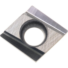 CCET 32505 MF-J PR1425, 0.0079″ Corner Radius, 5/32″ Thick, 3/8″ Inscribed Circle, MEGACOAT NANO, Diamond, Turning Indexable Insert - Exact Industrial Supply