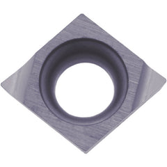 CCET 14111 F PR1725, 1/64″ Corner Radius, 0.071″ Thick, 0.169″ Inscribed Circle, MEGACOAT NANO PLUS, 80 Degree Diamond, Turning Indexable Insert