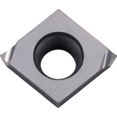 CCET 32502 P PR1725, 0.004″ Corner Radius, 5/32″ Thick, 3/8″ Inscribed Circle, MEGACOAT NANO PLUS, 80 Degree Diamond, Turning Indexable Insert