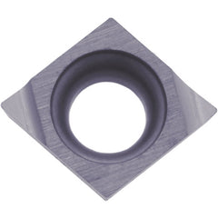 CCET 110902 F PR1725, 0.004″ Corner Radius, 0.055″ Thick, 0.138″ Inscribed Circle, MEGACOAT NANO PLUS, 80 Degree Diamond, Turning Indexable Insert