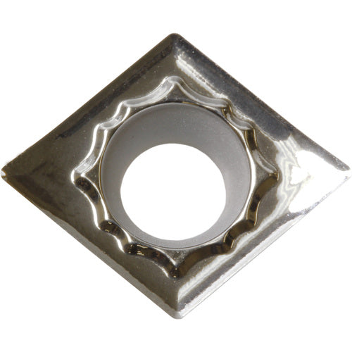 CCGT 3251 AH KW10, 1/64″ Corner Radius, 5/32″ Thick, 3/8″ Inscribed Circle, WC/Co, Diamond, Turning Indexable Insert - Exact Industrial Supply