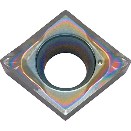 CCGT 2151 AP PDL010, 1/64″ Corner Radius, 3/32″ Thick, 1/4″ Inscribed Circle, C, 80 Degree Diamond, Turning Indexable Insert