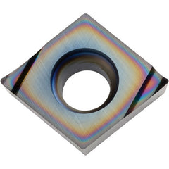 CCGT 3252 A3 PDL010, 1/32″ Corner Radius, 5/32″ Thick, 3/8″ Inscribed Circle, C, 80 Degree Diamond, Turning Indexable Insert