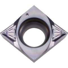 CCGT 21502 SKS PR1535, 0.004″ Corner Radius, 3/32″ Thick, 1/4″ Inscribed Circle, MEGACOAT NANO, 80 Degree Diamond, Turning Indexable Insert