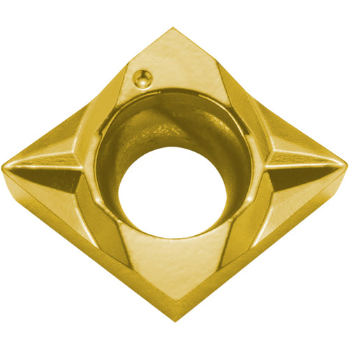 CCGT 21505 SK PV730, 0.008″ Corner Radius, 3/32″ Thick, 1/4″ Inscribed Circle, TiAlN/TiN, 80 Degree Diamond, Turning Indexable Insert