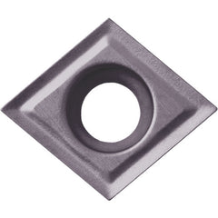 CCGT 3251 F PR1705, 1/64″ Corner Radius, 5/32″ Thick, 3/8″ Inscribed Circle, MEGACOAT NANO PLUS, 80 Degree Diamond, Turning Indexable Insert