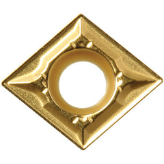 CCMT 21505 GK CA025P, 0.008″ Corner Radius, 3/32″ Thick, 1/4″ Inscribed Circle, TiCl2O3/TiN, 80 Degree Diamond, Turning Indexable Insert