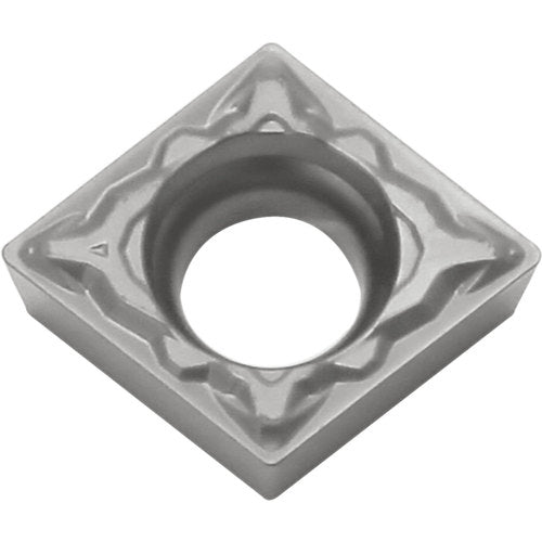 CCMT 2151 PP PV710, 1/64″ Corner Radius, 3/32″ Thick, 1/4″ Inscribed Circle, TiCN (MEGACOAT NANO), Diamond, Turning Indexable Insert