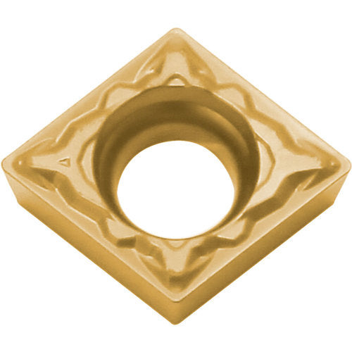 CCMT 21505 PP CCX, 0.008″ Corner Radius, 3/32″ Thick, 1/4″ Inscribed Circle,  TiCl2O3/Tin, 80 Degree Diamond, Turning Indexable Insert