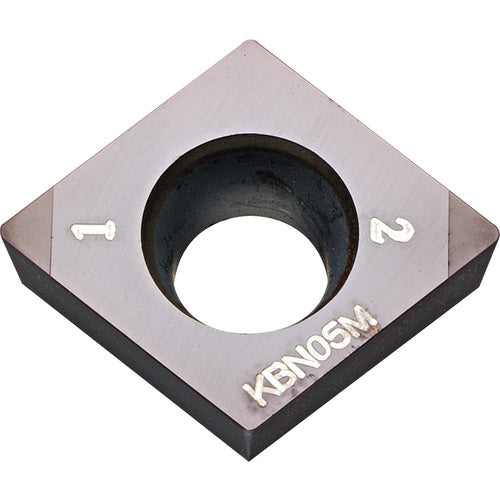 CCMW 3252 MES KBN05M, 1/32″ Corner Radius, 5/32″ Thick, 3/8″ Inscribed Circle, MEGACOAT, Diamond, Turning Indexable Insert - Exact Industrial Supply
