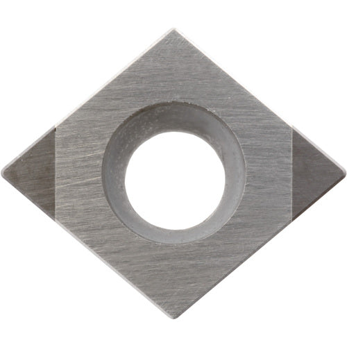 CCMW 21505 ME KBN525, 0.0079″ Corner Radius, 3/32″ Thick, 1/4″ Inscribed Circle, Diamond, Turning Indexable Insert - Exact Industrial Supply