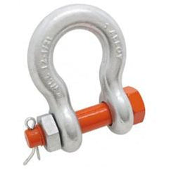 1" ALLOY ANCHOR SHACKLE BOLT TYPE - USA Tool & Supply