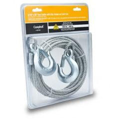 5/16"X20' TOW CABLE GALVANIZED - USA Tool & Supply