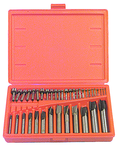 39 Pc. HSS Interchangeable Pilot Counterbore Set - USA Tool & Supply