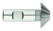 3/4 x 3/16 x 3/8 Shank - HSS - 45 Degree - Single Angle Shank Type Chamfer Cutter -8F- TiCN Coated - USA Tool & Supply