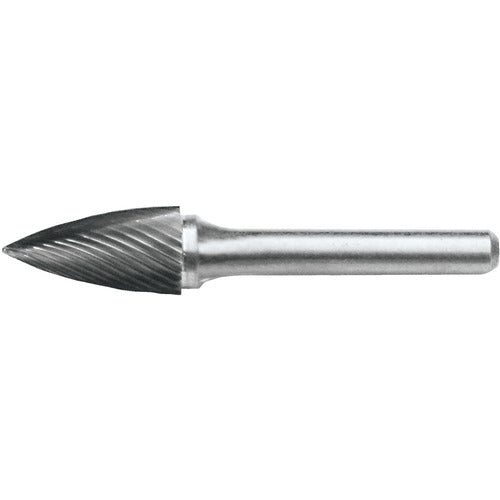 SG-1L6 Standard Cut Solid Carbide Bur-Pointed Tree Shape - Exact Industrial Supply
