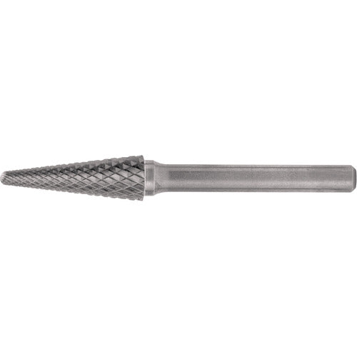 SL-1L6 Double Cut Solid Carbide Bur-Cone Radius Shape - Exact Industrial Supply