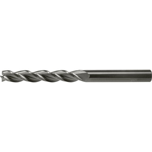 ‎1/2″ × 1/2″ × 1-1/4″ × 3″ RHS / RHC Solid Carbide 3-Flute Square End High-Performance End Mill for Aluminum - Bright - Exact Industrial Supply