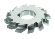 1/8 Radius - 2-1/2 x 1/4 x 1 - HSS - Left Hand Corner Rounding Milling Cutter - 14T - Uncoated - USA Tool & Supply