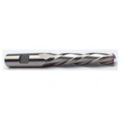 1/8" Dia. - 3-7/8" OAL - HSS - 1° Tapered SE EM - USA Tool & Supply