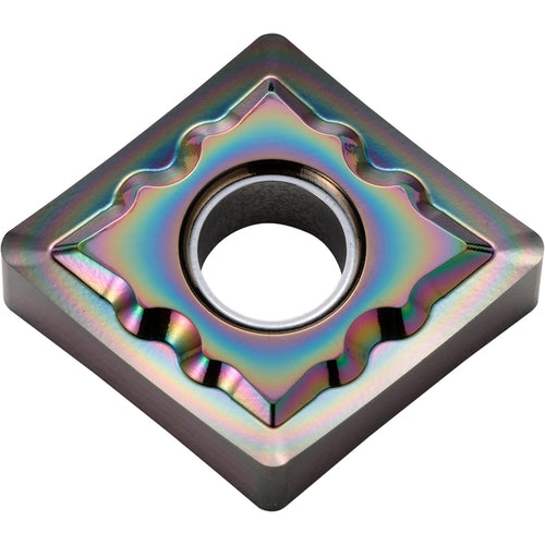 CNGG 432 AH PDL025, 1/32″ Corner Radius, 3/16″ Thick, 1/2″ Inscribed Circle, C, Diamond, Turning Indexable Insert