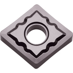 CNGG 432 FP-TK PR1225, 1/32″ Corner Radius, 3/16″ Thick, 1/2″ Inscribed Circle, MEGACOAT, Diamond, Turning Indexable Insert - Exact Industrial Supply