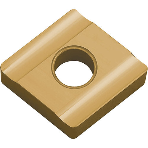 CNGG 431 25R PV710, 1/64″ Corner Radius, 3/16″ Thick, 1/2″ Inscribed Circle, TiCN (MEGACOAT NANO), 80 Degree Diamond, Turning Indexable Insert