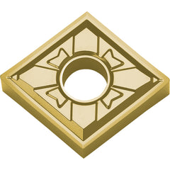 CNGG 4305 SK PV730, 0.008″ Corner Radius, 3/16″ Thick, 1/2″ Inscribed Circle, TiAlN/TiN, 80 Degree Diamond, Turning Indexable Insert