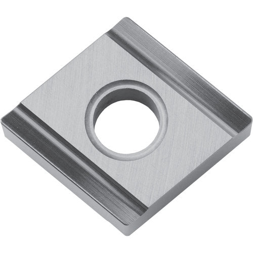 CNGG 431 TN60, 1/64″ Corner Radius, 3/16″ Thick, 1/2″ Inscribed Circle, TiCN/NbC, 80 Degree Diamond, Turning Indexable Insert