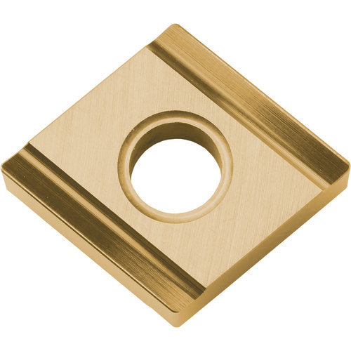 CNGG 431 PV710, 1/64″ Corner Radius, 3/16″ Thick, 1/2″ Inscribed Circle, TiCN (MEGACOAT NANO), 80 Degree Diamond, Turning Indexable Insert