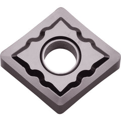 CNGG 432 TK SW05, 1/32″ Corner Radius, 3/16″ Thick, 1/2″ Inscribed Circle, WC/Co, Diamond, Turning Indexable Insert - Exact Industrial Supply