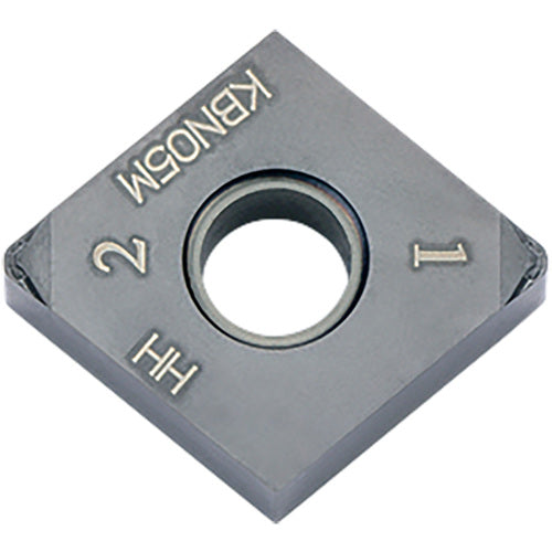 CNGM 431 HH KBN05M, 1/64″ Corner Radius, 3/16″ Thick, 1/2″ Inscribed Circle, MEGACOAT, 80 Degree Diamond, Turning Indexable Insert