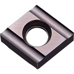 CNGU 24202 MF-U PR1225, 0.0039″ Corner Radius, 1/8″ Thick, 0.2953″ Inscribed Circle, MEGACOAT, Diamond, Turning Indexable Insert - Exact Industrial Supply