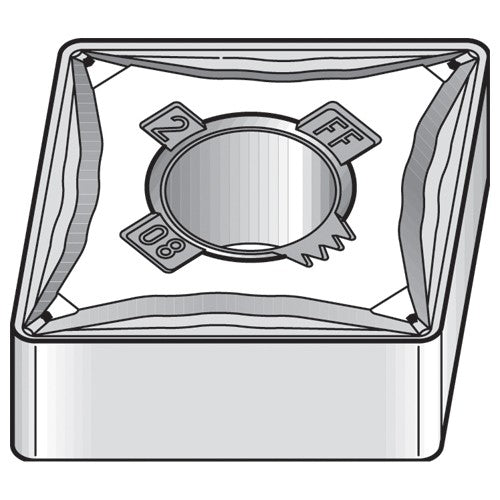 CNMG432FF WM25CT VICTORY TURNING INSERT - USA Tool & Supply